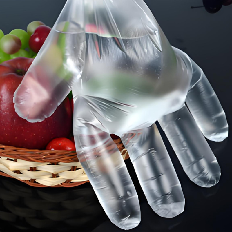 방수 및 내유성 황백색 HDPE 장갑